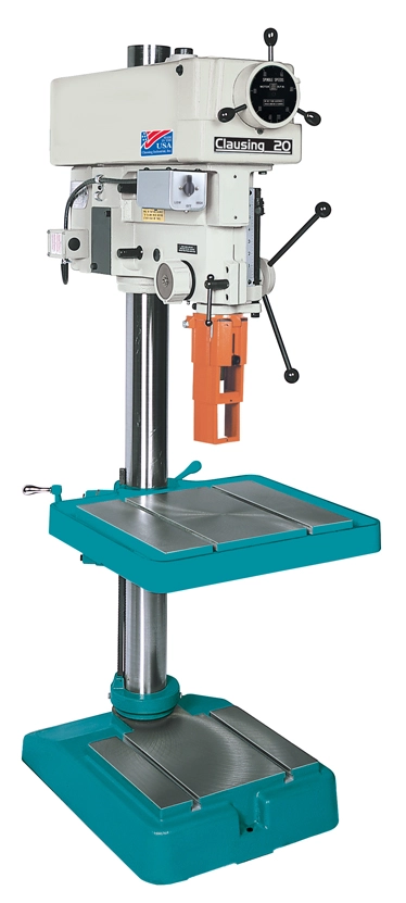 Clausing 20″ Variable Speed Drill Press with Stand – NEW