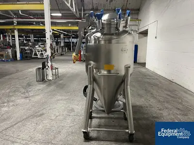 USED AZO 400 Liter AZO Ltd Feeding Hopper, S/S