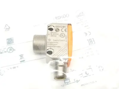 New | in-Stock ifm Diffuse Reflection Sensor, Background Supp. Photoelectric Sensors Michigan US | Maverick Industrial Sales #1410660