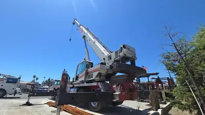 Used 2008 LINK-BELT HTC-8690 Telescopic Boom Lifts California US | Ben Kaplan Equipment #1233508