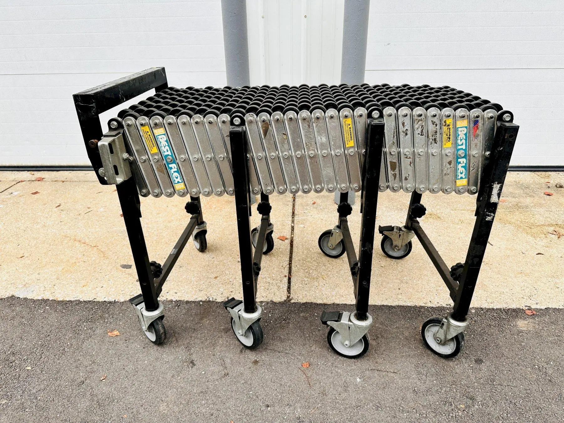 BEST FLEX Skate Wheel Flexible/Expanable Gravity Conveyor