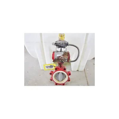 USED 6" BRAY BUTTERFLY VALVE