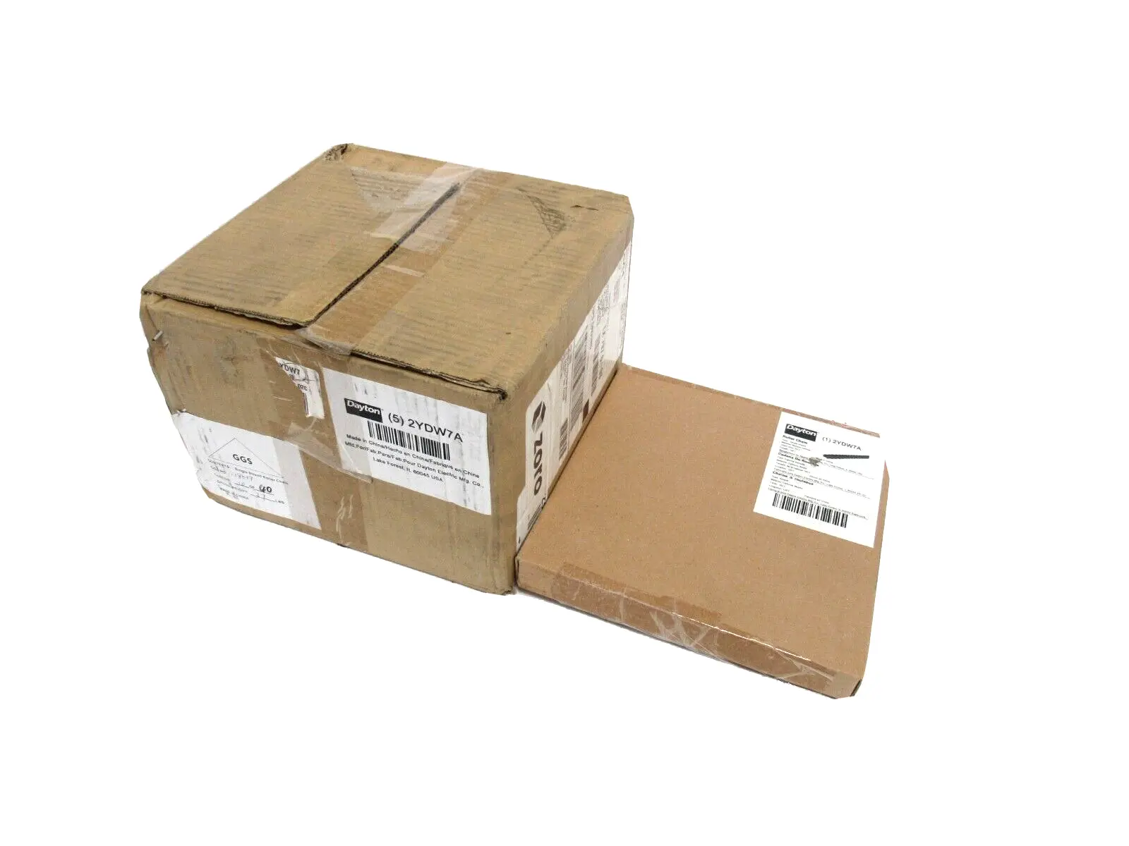 NEW BOX OF 5 DAYTON 2YDW7A CHAIN 10' EA SIZE 50-1