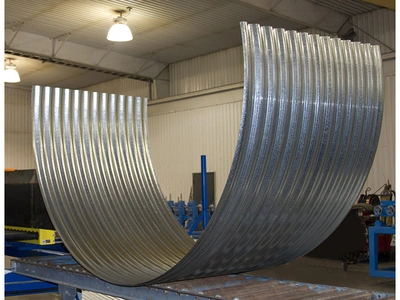 Grain Bin Sidewall Roll Forming Machine in Kansas, USA