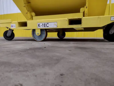 2000 LBS K-TEC MODEL #17167 SELF-DUMPING HOPPER: STOCK #20603