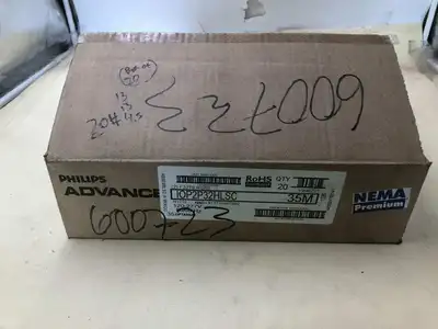 Philips Advance IOP-2P32HL-SC 2 Lamp Instant Start T8 Ballast 120-277V NIB of 20