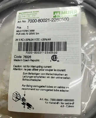 USED MURR ELEKTRONIK 7000-80021-2260500