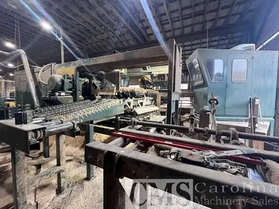 USED PENDU COMPLETE PENDU CUT STOCK OPERATION - SCRAGG, GANG RIP, STACKER