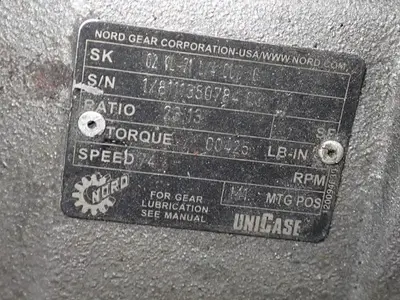 Nord .50 Hp Gear Drive