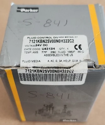 NEW Parker 7121KBN2SV00N0H322C2