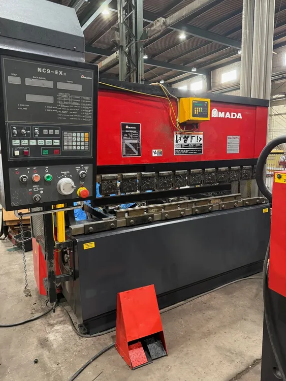 Used 1992 AMADA FBD 8025 EX II Press Brakes Georgia US | MacLean Machinery Network LLC #22126
