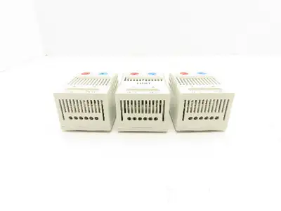 Hoffman Stego 01172.0-01 Dual Thermostat Controller Module Lot of 3