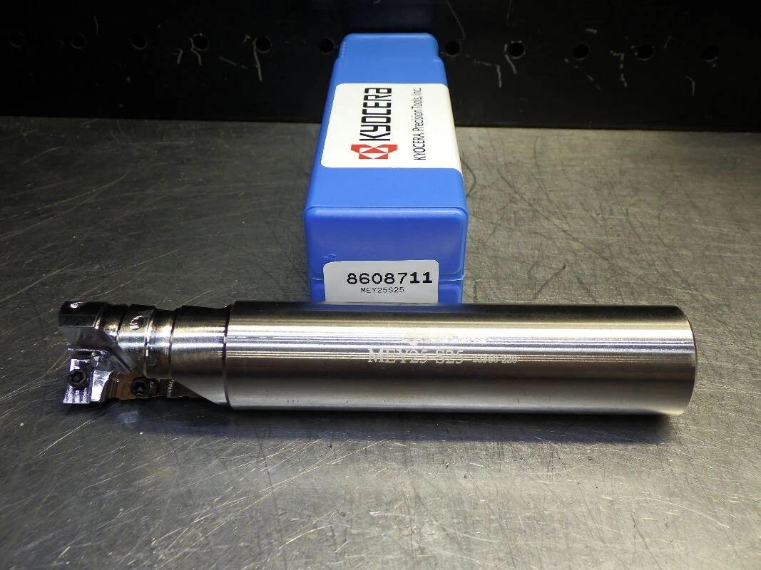 Kyocera / SGS 25mm 2 Flute Indexable Endmill 25mm Shank MEY25S25 (LOC3335)