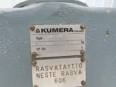 Kumera Cumel DASM-1080 AD Oscillating Doctor Drive Gear Motor 81:1 Ratio 600V