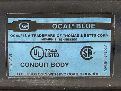 USED THOMAS & BETTS 734A