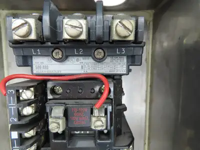 Allen-Bradley 509-ACD-1 Stainless Enclosed NEMA Motor Starter 600V 3PH