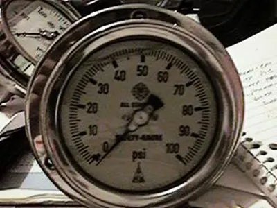 QTY. 2. MCDANIELS CONTROLS ALL STAINLESS SAFETY GA...
