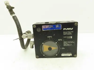 PMV P-2000 Electro-Pneumatic Valve Positioner Double acting 4-20ma