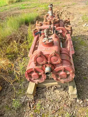 Used GARDNER DENVER 7 X 4-1/2 X 10 DUPLEX AIR-DRIVEN MUD PUMP Piston Pumps Pennsylvania US | East West Machinery & Drilling #1417799
