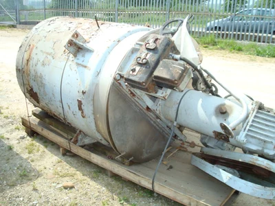 1200L S/S Jktd Mixing Tank 3Kw