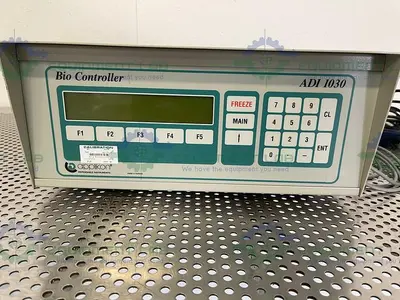 USED APPLIKON ADI 1030 BIO CONTROLLER W/ PH CABLE AND TEMPERATURE SENSOR