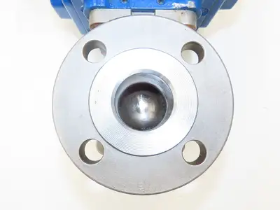 Flowserve 1-1/2" Stainless Ball Valve Compact II Pneumatic Actuator C30 SR-2C