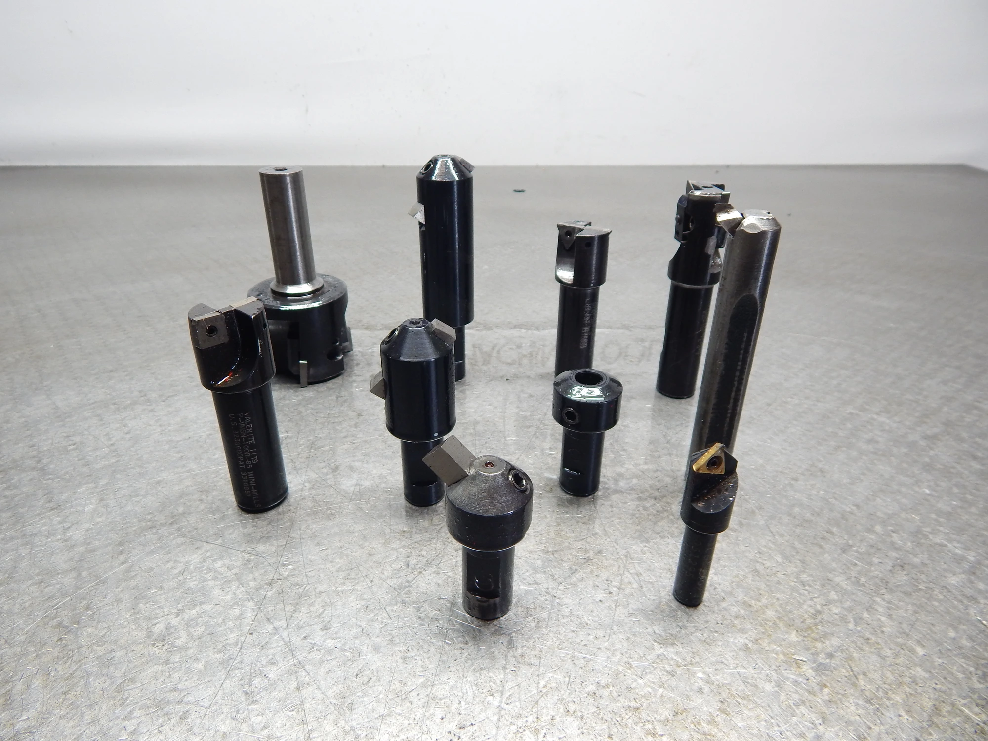 (10) VALENITE & TRI-DEX MINI-MILLS End Mills assorted #4519