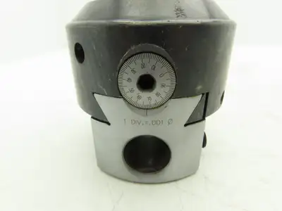 Criterion 204E Tapered Boring Head 4" Tool Holder 40 NAT. D/B