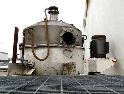 Heinkel GTL 3 directed flow screening centrifuge, SS.