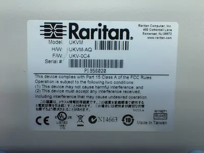 Used RARITAN UKVM Computer Accessories Ohio US | HGR 24 #911383