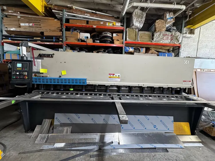 Used 2015 ACCURL QC 12Y 8 X 3200 Sheet Metal Shears New York US | Revelation Machinery #405396