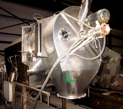 Heinkel HF 1000.1 Inverting Filter centrifuge, Hastelloy C.