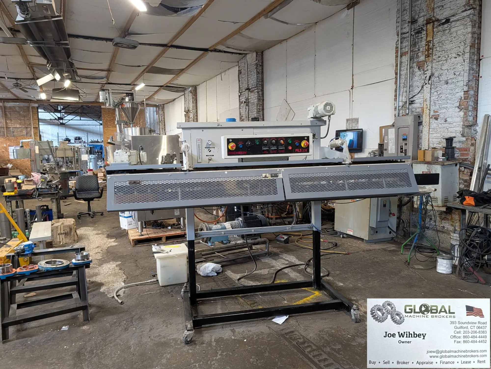 2014 Fischbein PILS330 Heavy Duty Pinch Inner Liner Sealer Bag Sealer