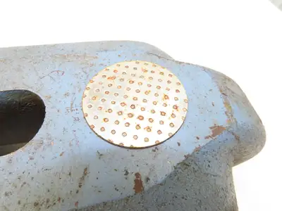 Unittool 8H-5-3/4 Press Brake Punch C Frame 1.98" Circle 8" Throat 5-3/4" Width