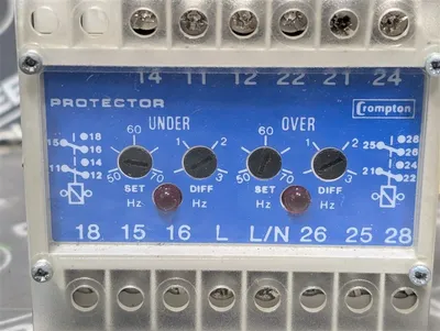 Crompton Instruments 253-PHDU PROTECTOR Generator Relay Module Used