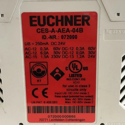 USED EUCHNER CES-A-AEA-04B