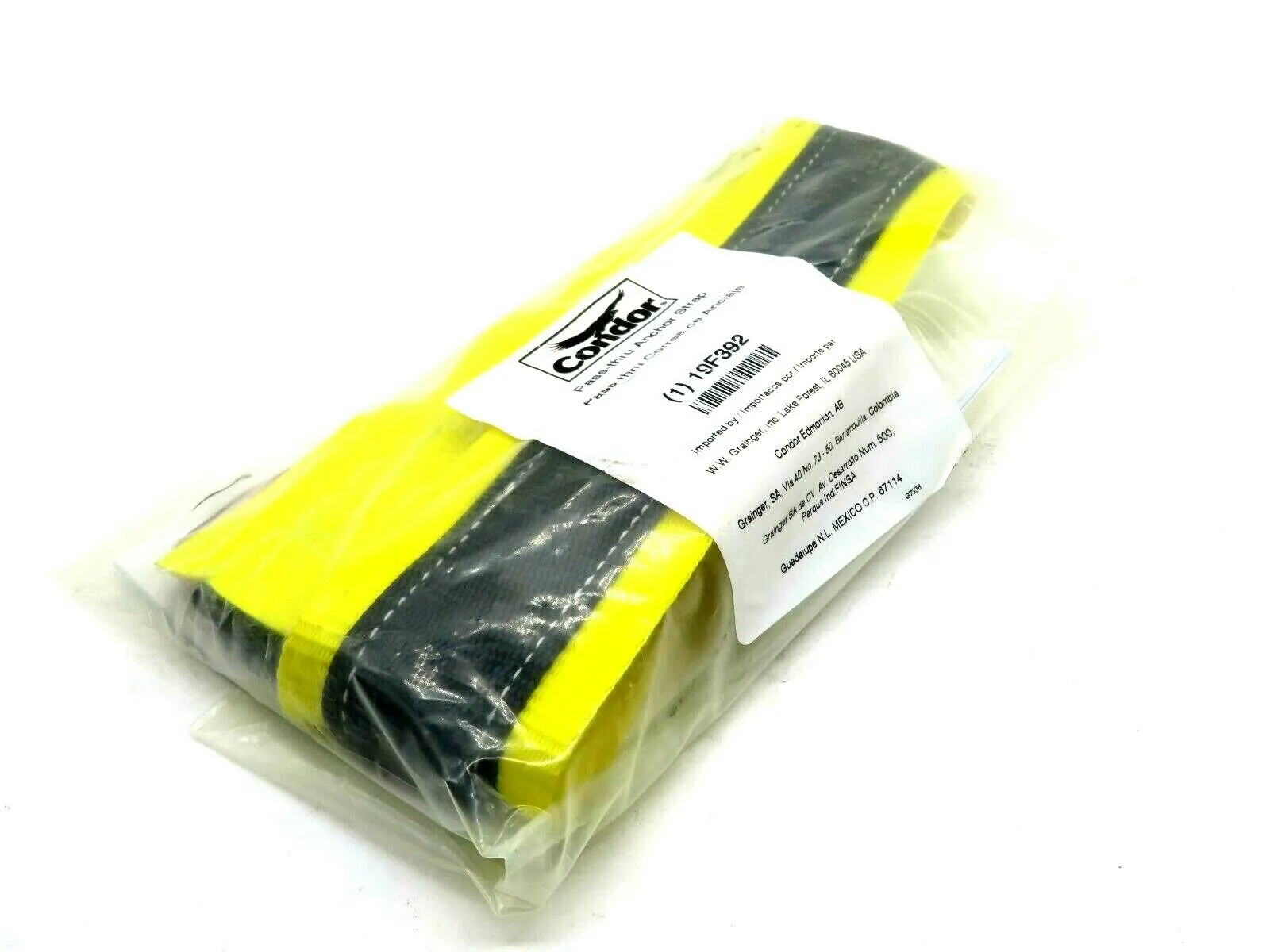 NEW CONDOR 19F392 PASS THRU ANCHOR STRAP