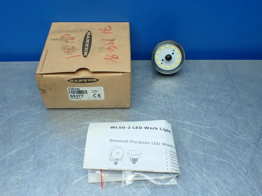 Used BANNER WL502PBQ Light Sources / LED Ohio US | HGR 24 #751995