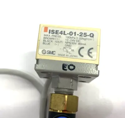 Used SMC Digital Pressure Switch NPN 30V Output Pressure Switches Michigan US | Maverick Industrial Sales #1395032