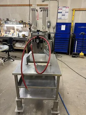 USED 2016 TS DESIGNS INC. DUAL APPLE WEDGER CUTTER