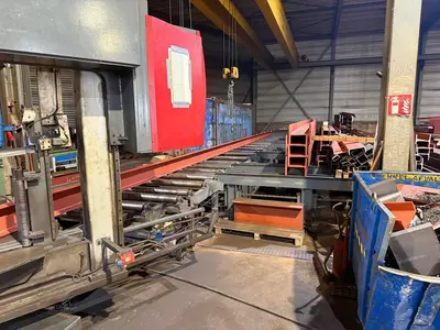USED VOORTMAN 1250 X 500 MM DRILL SAW LINE