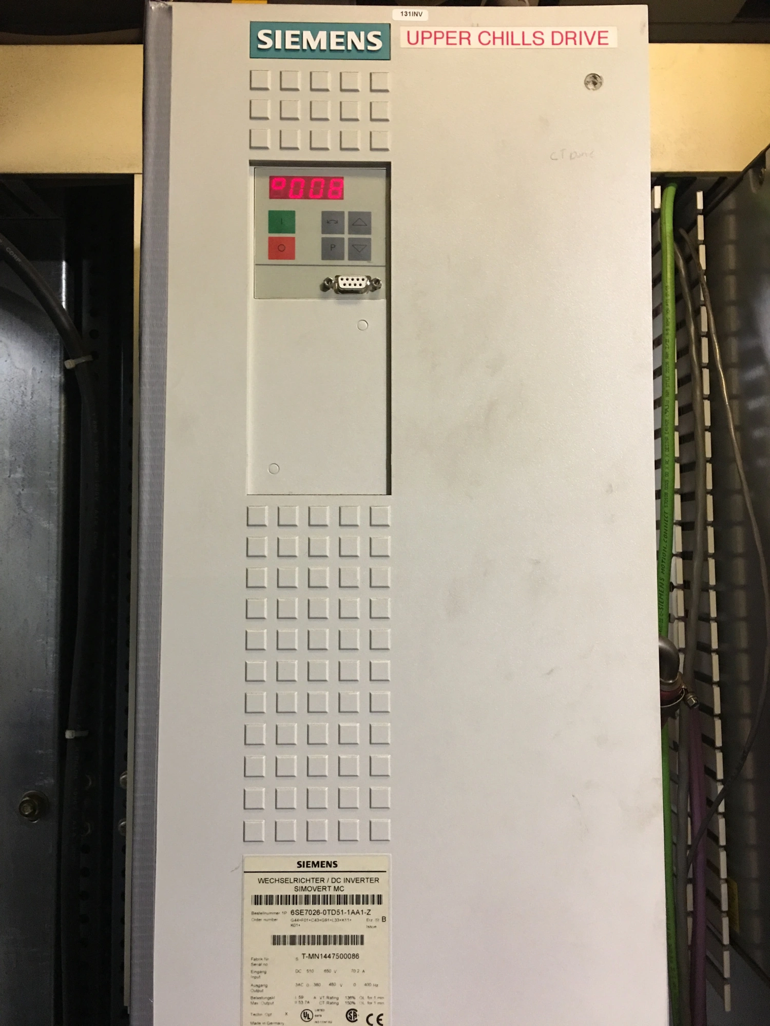 USED SIEMENS Upper & Lower Chills 30KW