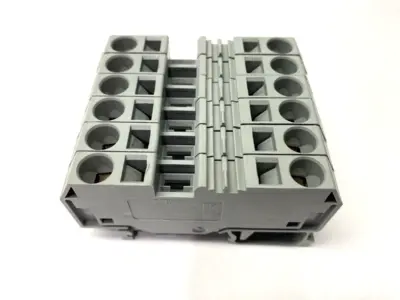 Used WAGO TERMINAL BLOCK 2-CONDUCTOR THROUGH LOT OF 6 Terminal Blocks | Maverick Industrial Sales #1103476