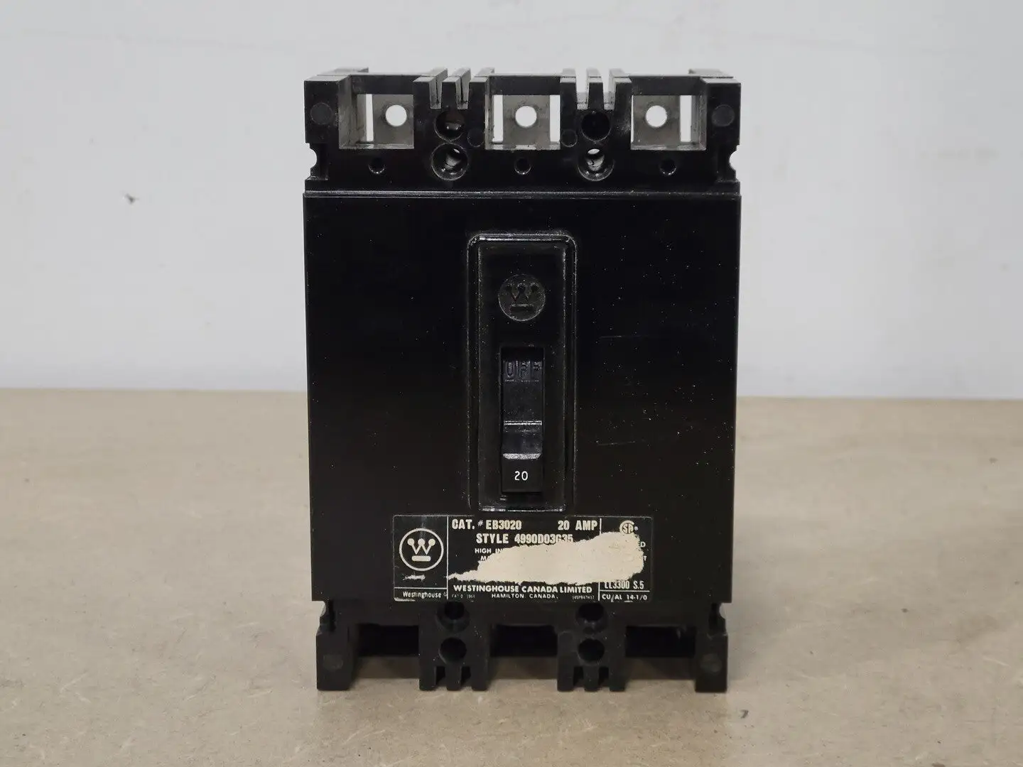 USED WESTINGHOUSE EB3020