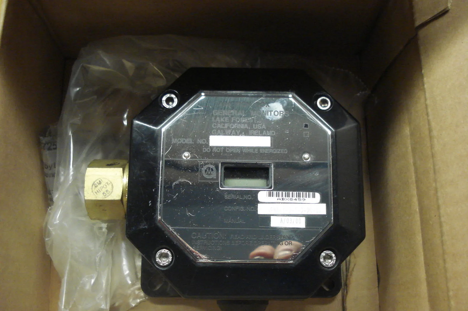 NEW GENERAL MONITORS 81000-21 TSFMD-1-2-1-2-00-00-1