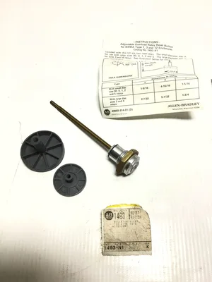Allen Bradley 1493-N1 Adjustable Overload Relay Reset Button for NEMA 1,3 & 12 Enclosure