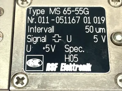 Used RSF Elektronik Linear Encoder Read Head 5V 50µm Interval Linear Encoders Michigan US | Maverick Industrial Sales #1395491