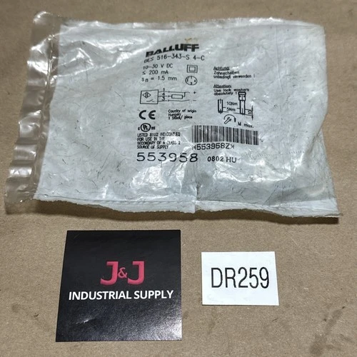 NEW Balluff BES 516-343-S4-C