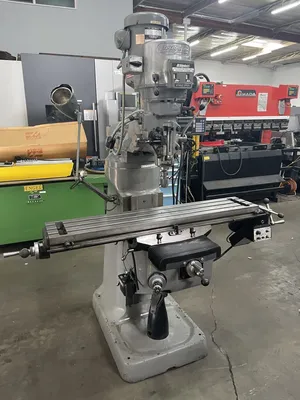 BRIDGEPORT SERIES 1 2HP 9"x48" MILLING MACHINES, VERTICAL | Wheeler Machinery Sales (5)