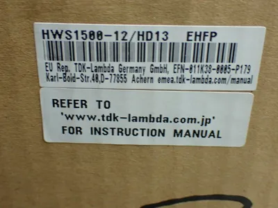 NEW TDKLAMBDA HWS150012/HD13